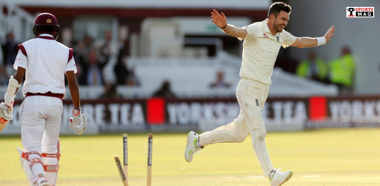 Jimmy Anderson Celebrate After Taking A Wicket