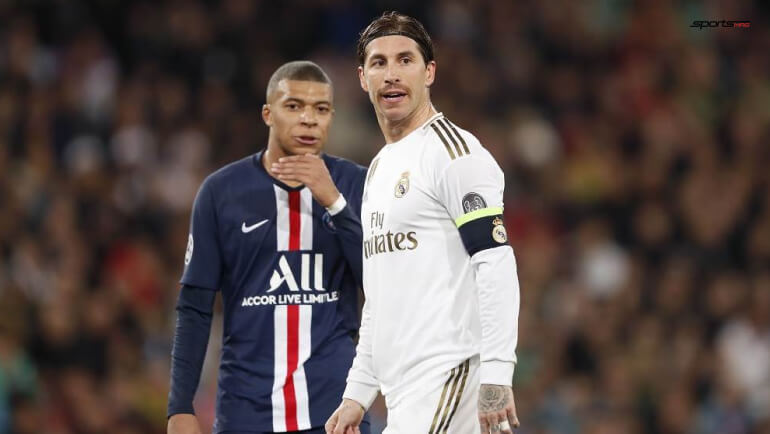 kylian mbappe birthday message to sergio ramos