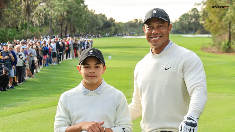 pga tour Tiger woods and charlie woods